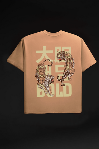 Jungle Fury — Oversized Unisex Tiger Clash T-Shirt